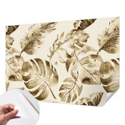 Papier peint photo grand format pour le mur flore exotique