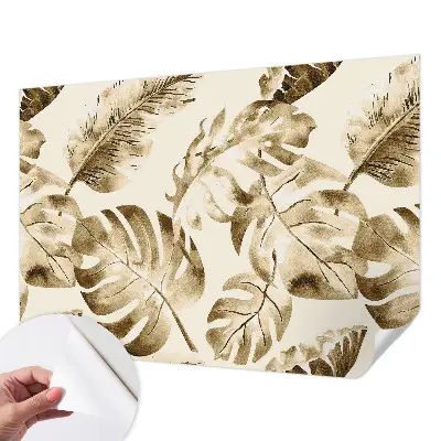 Papier peint photo grand format pour le mur flore exotique