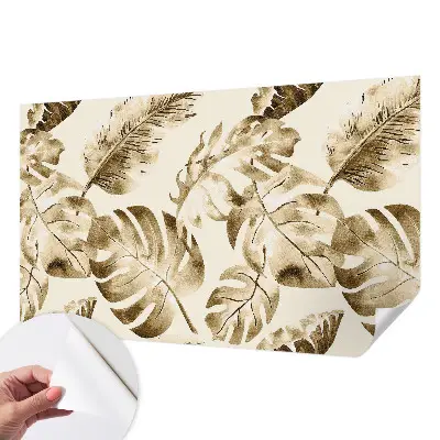 Papier peint photo grand format pour le mur flore exotique