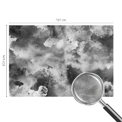 Papier peint photographique intissé nuages ​​gris