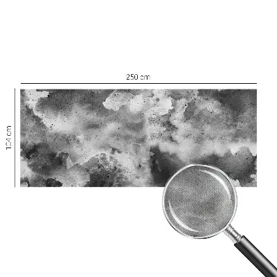 Papier peint photographique intissé nuages ​​gris