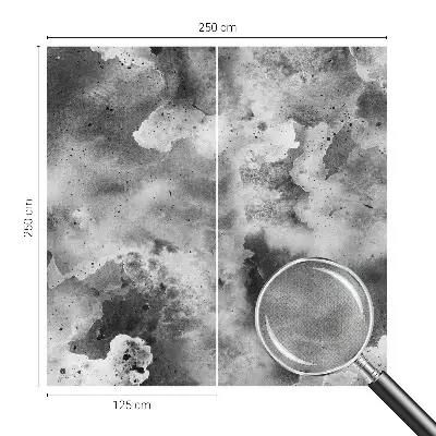 Papier peint photographique intissé nuages ​​gris