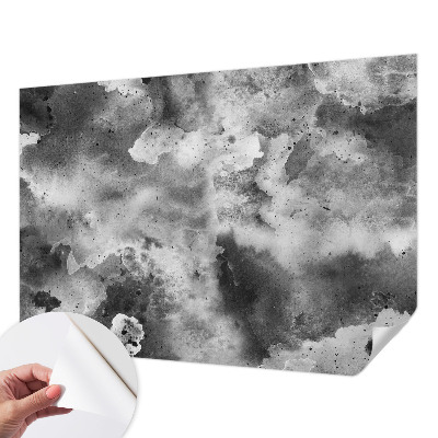 Papier peint tendance chambre adulte Sivé oblaky