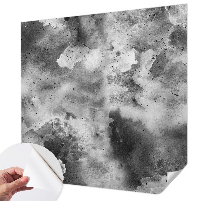 Papier peint tendance chambre adulte Sivé oblaky