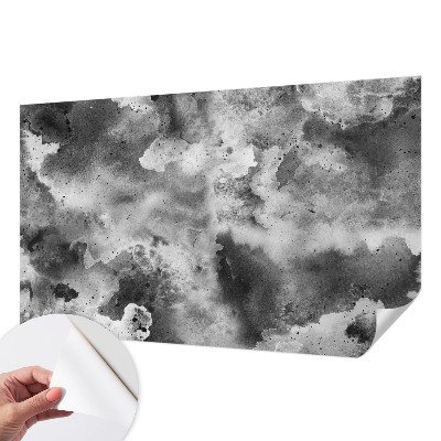 Papier peint tendance chambre adulte Sivé oblaky