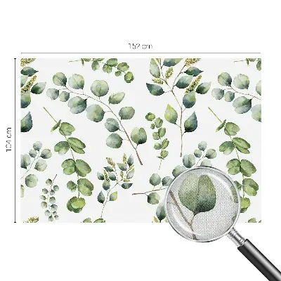 Papier peint intissé Feuilles vertes