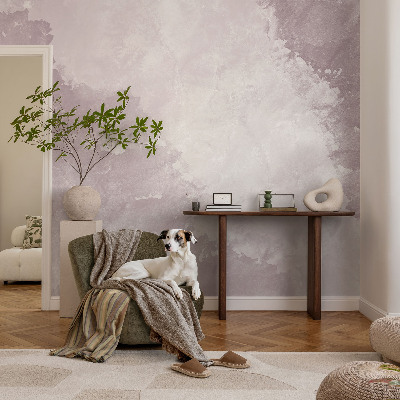 Déco papier peint salon Fialová abstrakcia