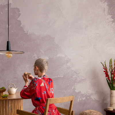 Déco papier peint salon Fialová abstrakcia