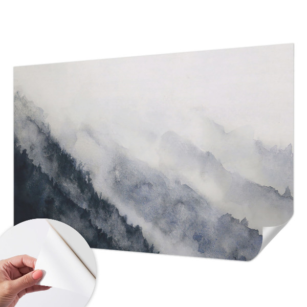 Papier peint panoramique pas cher Horská hmla