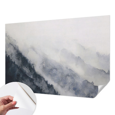 Papier peint panoramique pas cher Horská hmla