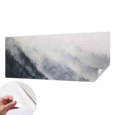 Papier peint panoramique pas cher Horská hmla