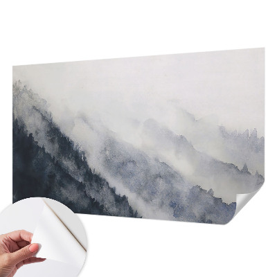 Papier peint panoramique pas cher Horská hmla