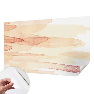 Papier peint photo grand format pour le mur traits pastel