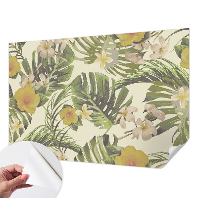 Papier peint chambre parentale Exotická flóra
