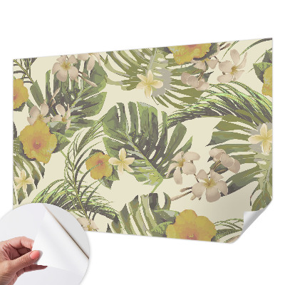 Papier peint chambre parentale Exotická flóra
