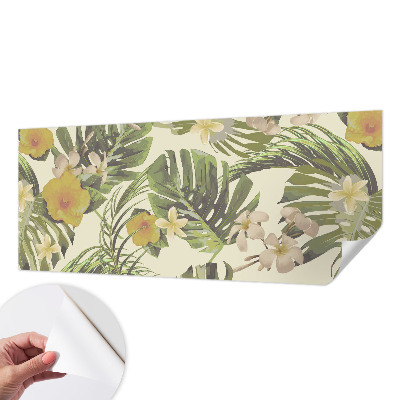 Papier peint chambre parentale Exotická flóra