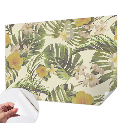 Papier peint chambre parentale Exotická flóra