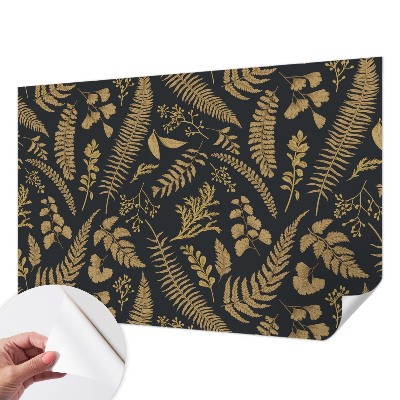 Papier peint chambre garçon Botanické listy