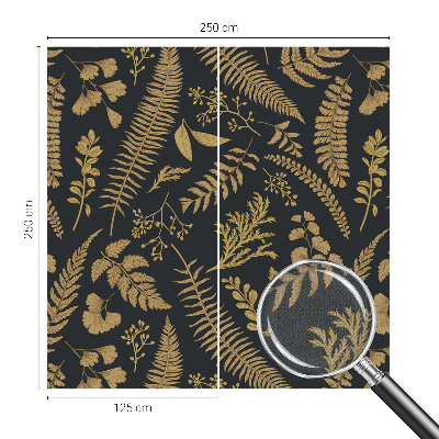 Papier peint chambre garçon Botanické listy
