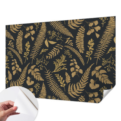 Papier peint chambre garçon Botanické listy