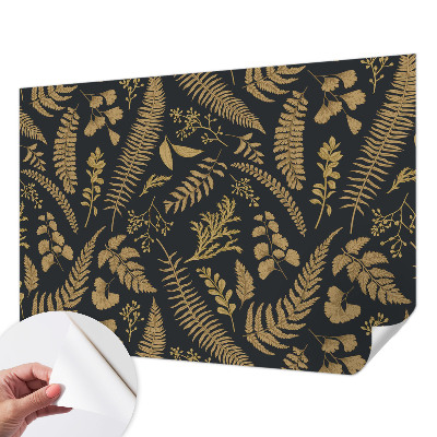Papier peint chambre garçon Botanické listy