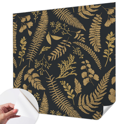 Papier peint chambre garçon Botanické listy