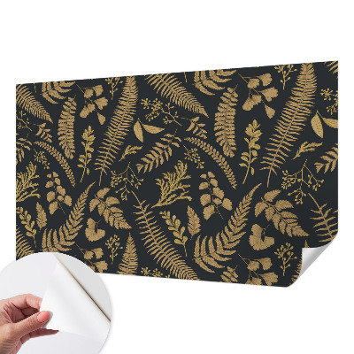 Papier peint chambre garçon Botanické listy