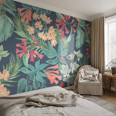 Papier peint chambre ado Tropické kvety