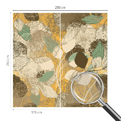Déco papier peint salon Krása rastlín