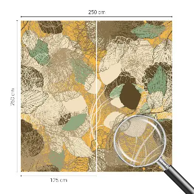 Papier peint photographique sur tissu non tissé La beauté des plantes