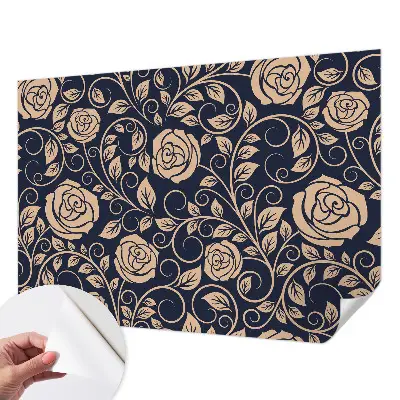 Papier peint photo grand format pour le mur Fleurs romantiques