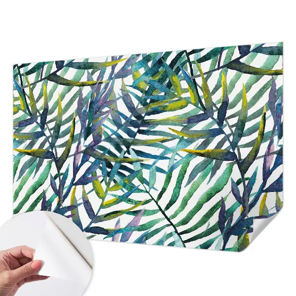 Papier peint intissé végétation exotique