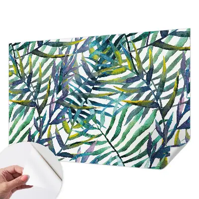 Papier peint intissé végétation exotique
