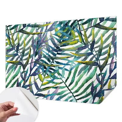 Papier peint intissé végétation exotique