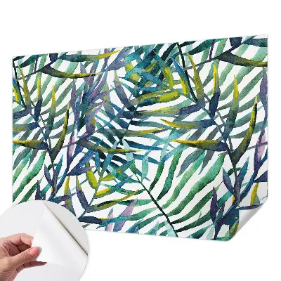 Papier peint intissé végétation exotique