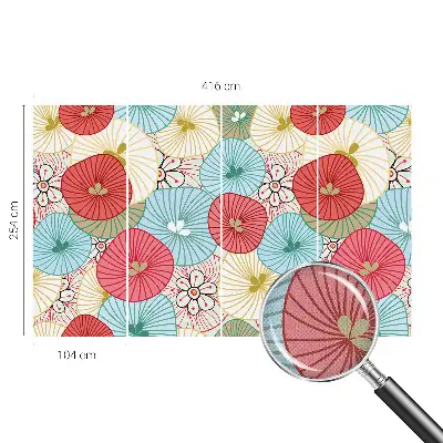 Papier peint photographique intissé Motif floral