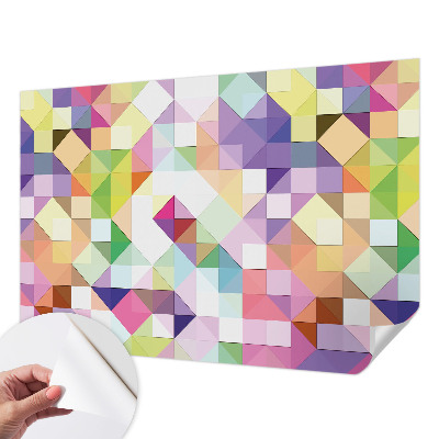 Papier peint chambre parentale Farebné tvary