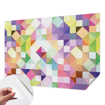 Papier peint chambre parentale Farebné tvary