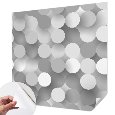 Papier peint tendance salon Sivé kruhy