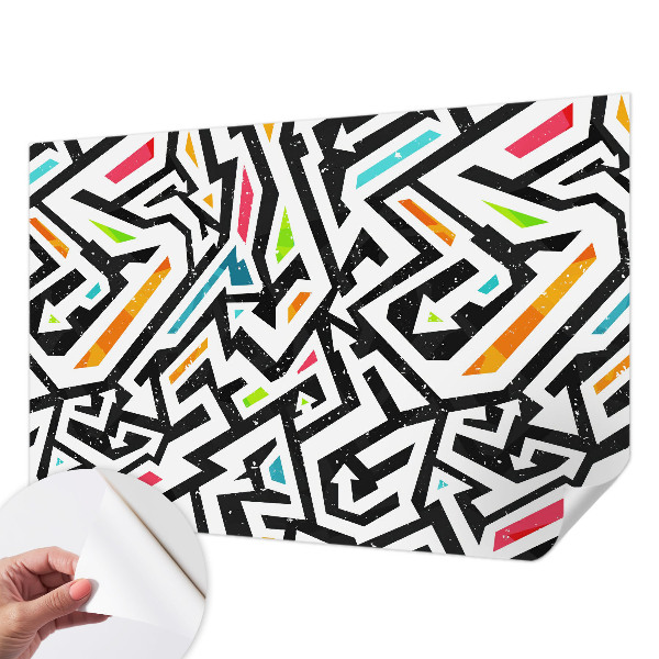 Papier peint tendance chambre adulte Abstraktná mozaika