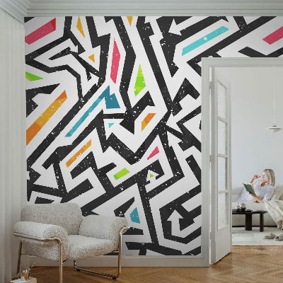 Papier peint tendance chambre adulte Abstraktná mozaika