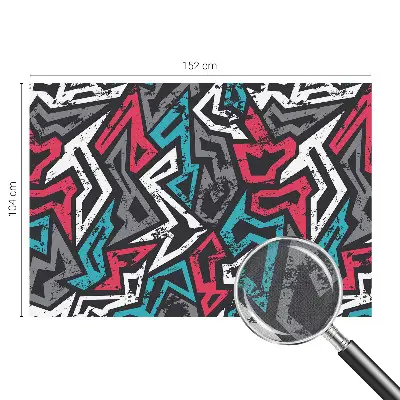 Papier peint intissé imprimé Mosaïque abstraite