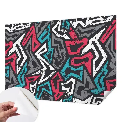 Papier peint intissé imprimé Mosaïque abstraite