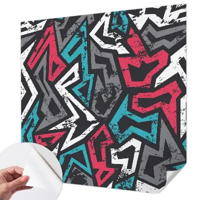 Papier peint intissé imprimé Mosaïque abstraite