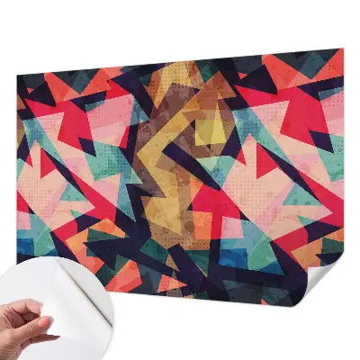Papier peint photo sur tissu non tissé Motif coloré