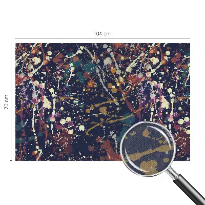 Papier peint photo grand format pour le mur abstraction colorée