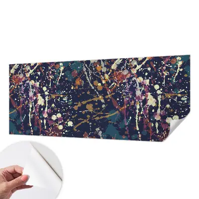 Papier peint photo grand format pour le mur abstraction colorée