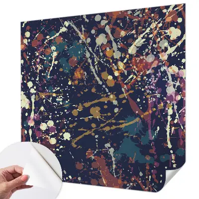 Papier peint photo grand format pour le mur abstraction colorée