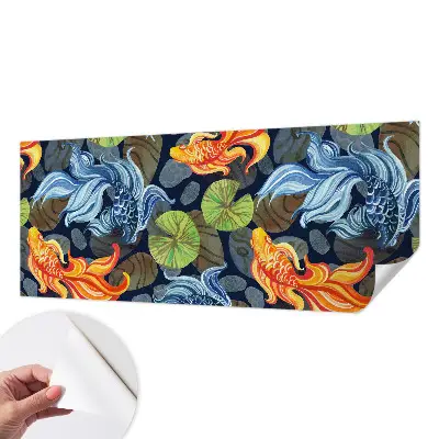 Papier peint photo imprimé sur tissu non tissé Motifs de poissons