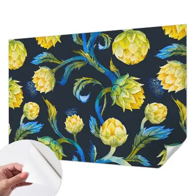 Papier peint photographique sur tissu non tissé virtuose des plantes